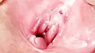 Ginger-haired grandmother Zita non-military puss cervix shots